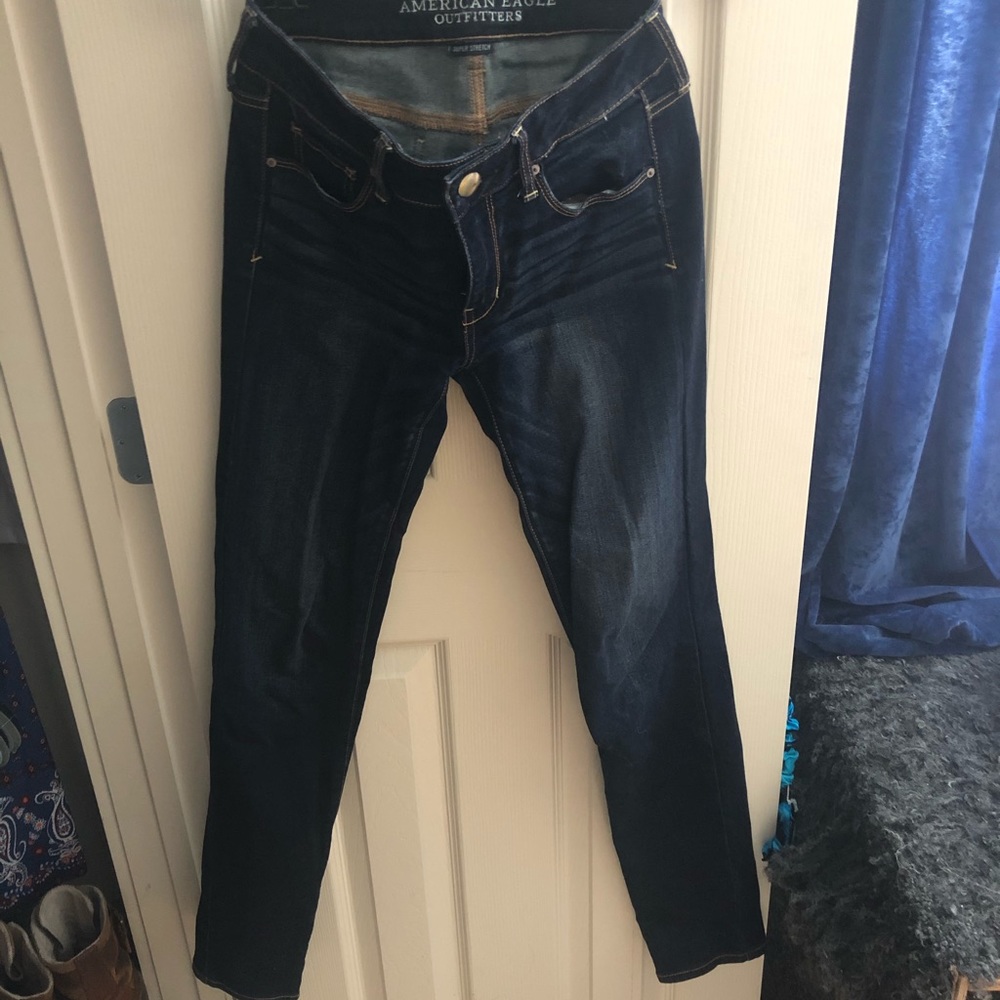 American eagle dark wash jeans